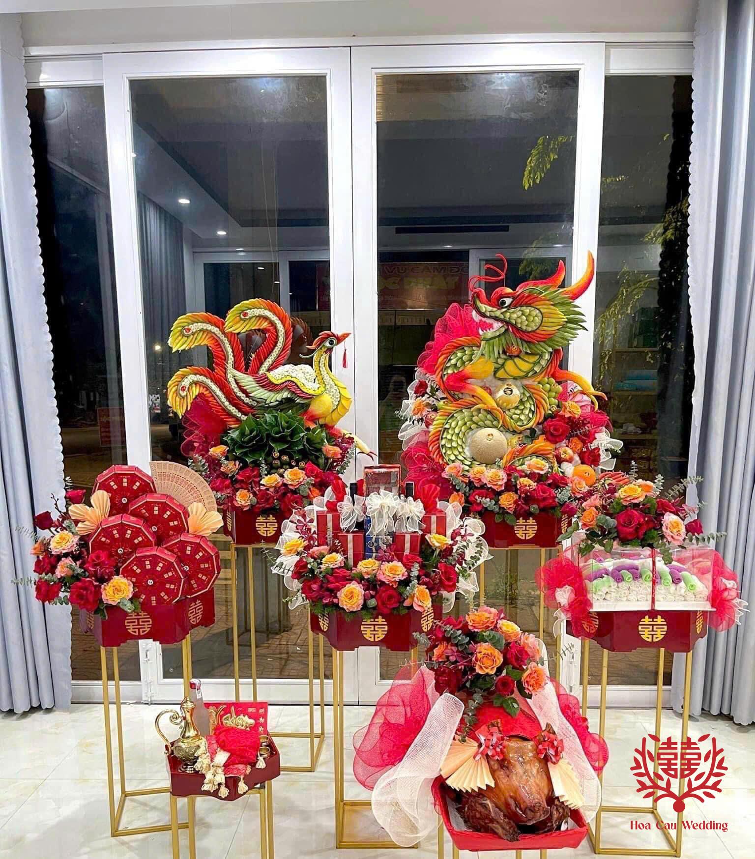Gói 6 Quả Long Phụng - Phong Cách Hiện Đại - MẪU 2