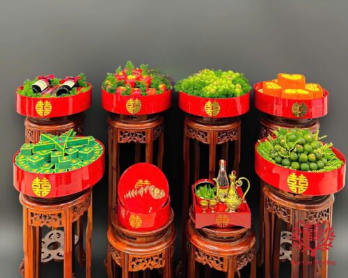 Gói 6 Quả Đậy Nắp Phủ khăn – Phong Cách Truyền Thống