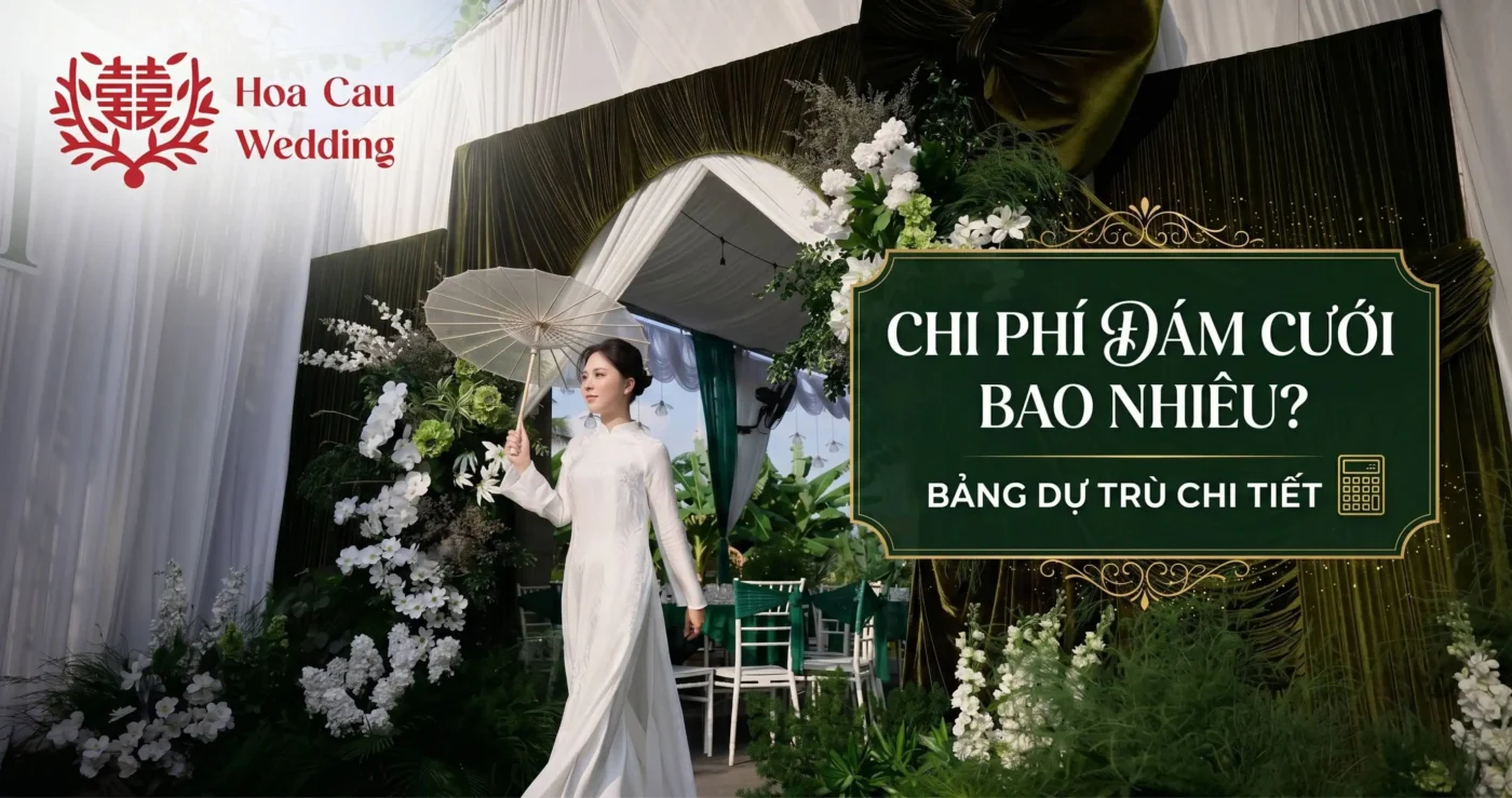 Chi Phí Đám Cưới Bao Nhiêu? Bảng Dự Trù Chi Tiết 2026